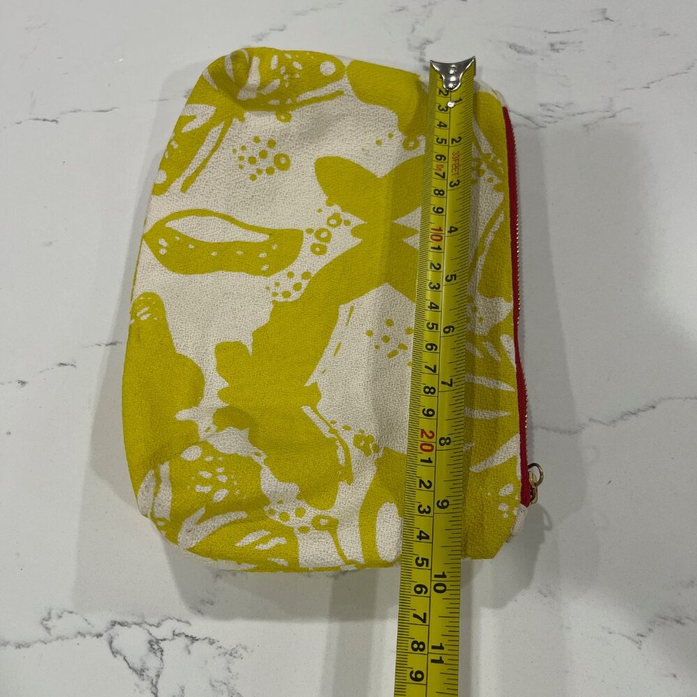 Erin Flett yellow butterfilies make up bag - Picture 8 of 8